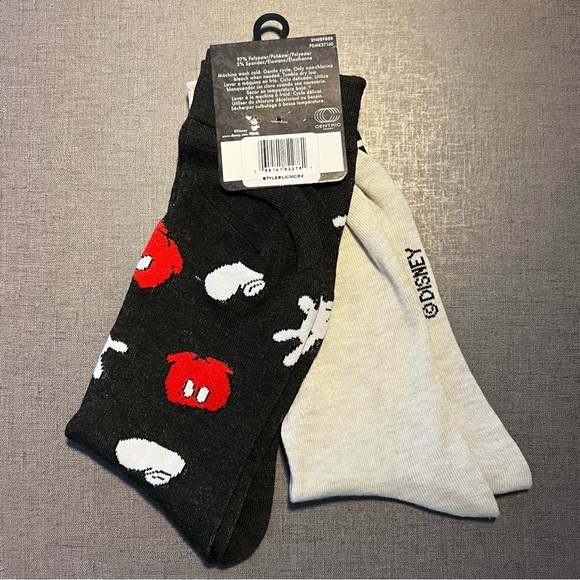 Disney Mickey Mouse Socks NWT - Picture 2 of 4